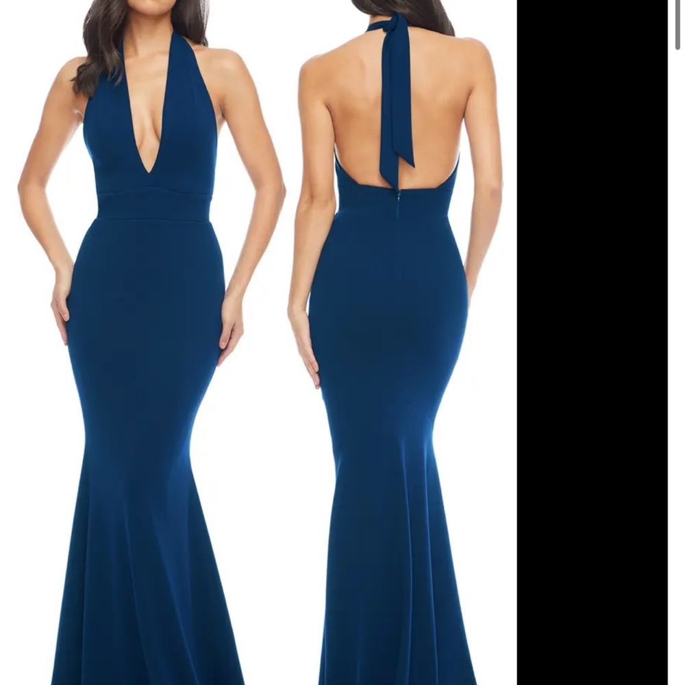 Dress the Population Camden Mermaid Hem Evening Gown